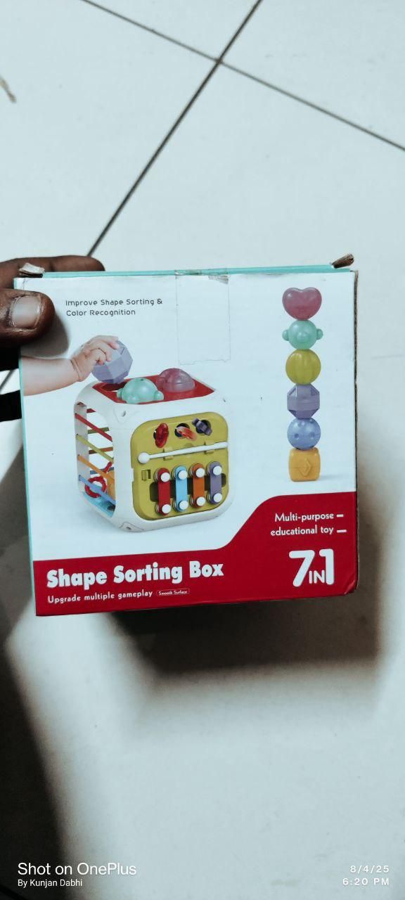 Montessori 7 in 1 Baby Sensory Toy for Kids